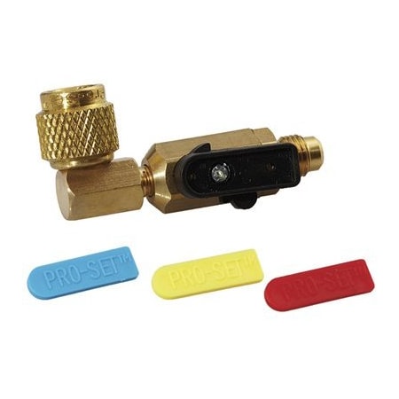 U-View Ultraviolet Systems BALL VLV ADPTR 1/4"SAE M 1/4"SAE F 90DEG CSBV90